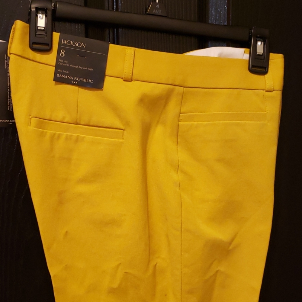 Banana republic Yellow pants